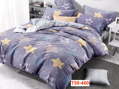 Lenjerii Din Bumbac Satinat Cu 4 Piese Pucioasa Cod T50-460