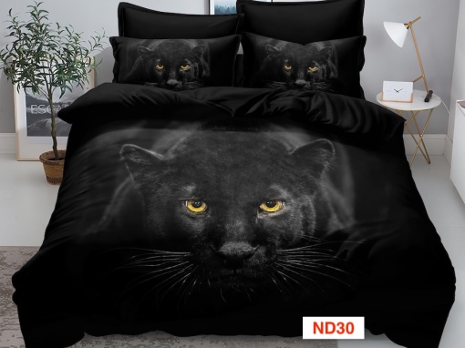 Lenjerii de pat cu imprimeu 5D, 6 piese, identice cu poza, cod ND30