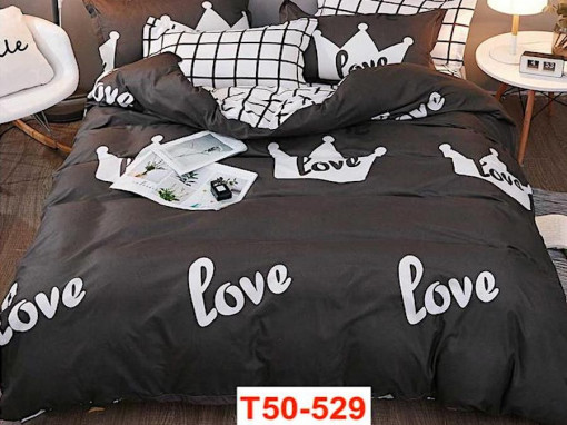 Lenjerii Din Bumbac Satinat Cu 4 Piese Pucioasa Cod T50-529