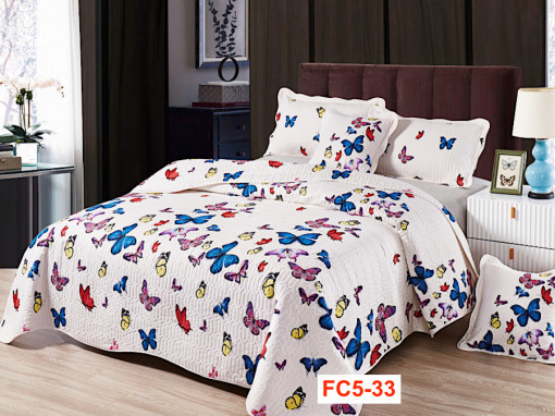 Cuverturi De Pat Din Finet Cu 4 Fete De Perna Cod FC5-33
