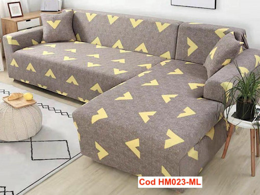 Huse Elastice Pt Coltare Din 2 Piese Si 5 Locuri Cod HM023-ML