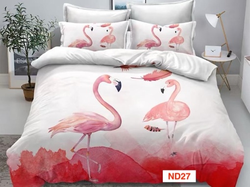 Lenjerii de pat cu imprimeu 5D, 6 piese, identice cu poza, cod ND27
