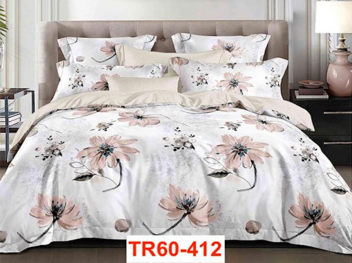 Lenjerii de pat din finet cu 6 piese Pucioasa TR60-412