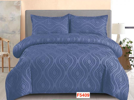 Lenjerii de pat din finet cu 4 piese pt cadou F5409