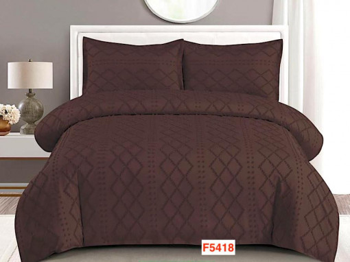 Lenjerii de pat din finet cu 4 piese pt cadou F5418