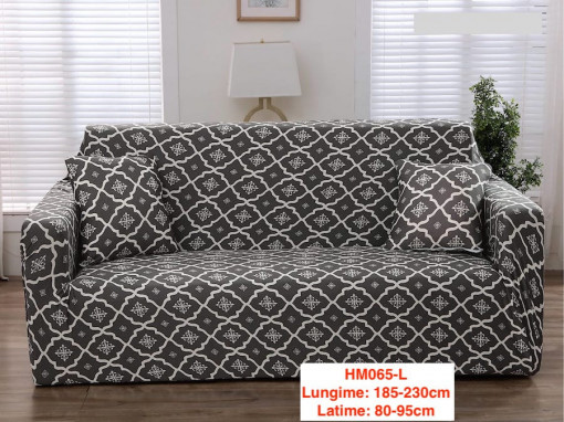 Huse Elastice Pt Canapele 185-230cm Marime L Cod HM065-L