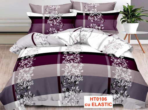 Lenjerii Cu Elastic Din Finet Cu 6 Piese Pucioasa Cod HT0106