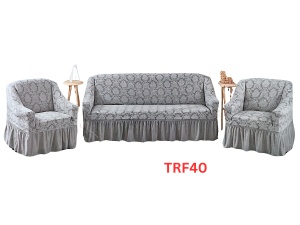 Huse Elastice Pt Canapea si 2 Fotolii Jacquard Cod TRF40