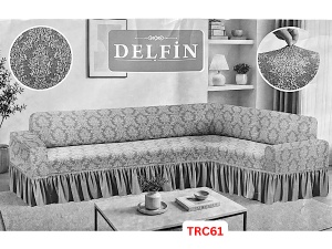 Huse Elastice Pt Coltare De 5 Locuri, 350-450cm, Jacquard, Cod TRC61