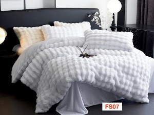 Lenjerii Cocolino Cu 4 Piese Imitatie Blaniță De Iepure FS07