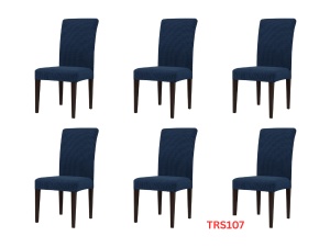 Huse Elastice Pt Scaune, Universale, 6 Buc./Set, Lycra, Cod TRS107 - Img 2