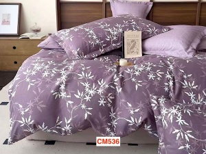 Lenjerii de pat dublu din finet cu 6 piese CM536