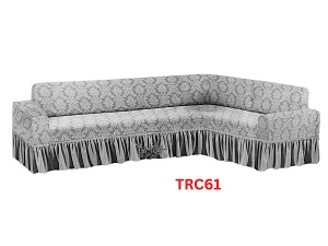 Huse Elastice Pt Coltare De 5 Locuri, 350-450cm, Jacquard, Cod TRC61 - Img 2