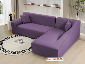 Huse Elastice Pt Coltare De 5 Locuri, Din 2 Piese, Cod HM039-ML