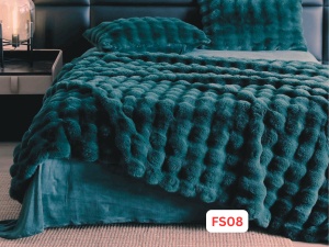 Lenjerii Cocolino Cu 4 Piese Imitatie Blaniță De Iepure FS08