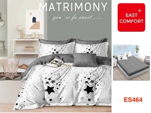 Lenjerii de pat cu elastic, 6 piese cod ES464