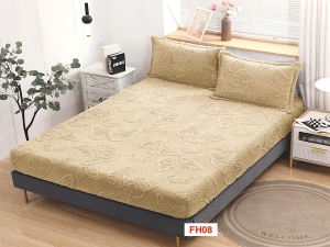 Huse De Pat Cocolino Cu Elastic Si 2 Fete De Perna, 180x200, FH08