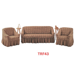 Huse Elastice Pt Canapea si 2 Fotolii Jacquard Cod TRF43