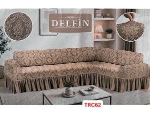 Huse Elastice Pt Coltare De 5 Locuri, 350-450cm, Jacquard, Cod TRC62