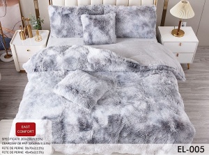 Lenjerii Cocolino Pufoase (Fluffy) Cu 6 Piese Pt Pat Dublu EL005