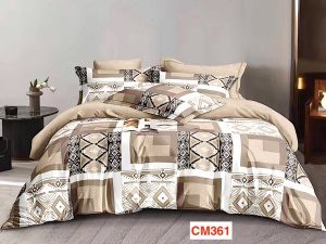 Lenjerii de pat dublu cu 6 piese Cod CM361