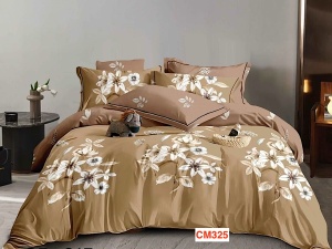 Lenjerii de pat dublu din finet cu 6 piese Cod CM325
