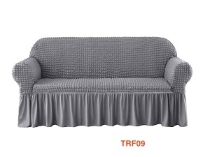 Huse Elastice Creponate Cu Volan Pt Canapele 185-220cm Cod TRF09
