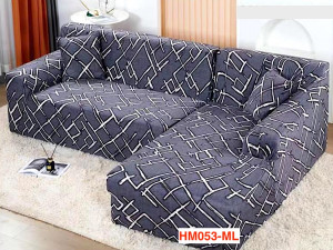 Huse Elastice Pt Coltare De 5 Locuri, Din 2 Piese, Cod HM053-ML