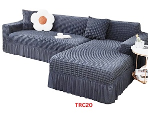 Huse Elastice Pt Coltare De 5 Locuri, Din 2 Piese, Cu Volan, Cod TRC20