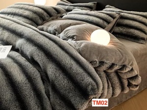 Lenjerii Cocolino De Lux Blaniță De Iepure Cu Cearceaf Cu Elastic FC62