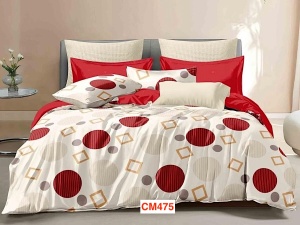 Lenjerii de pat dublu din finet cu 6 piese CM475