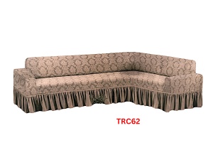 Huse Elastice Pt Coltare De 5 Locuri, 350-450cm, Jacquard, Cod TRC62 - Img 2