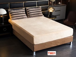 Lenjerii Cocolino De Lux Blaniță De Iepure Cu Cearceaf Cu Elastic FC61