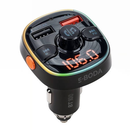 Modulator E-Boda BT 100, Bluetooth 5.0, Incarcare Rapida QC 3.0