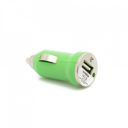 Incarcator auto USB 5V/1A CML 201 - verde