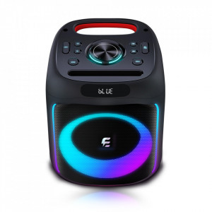 Boxa Portabila E-Boda The Vibe 610 PRO, Bluetooth 5.0, Autonomie 6 ore, Efecte luminoase RGB, TWS, Negru - Img 2