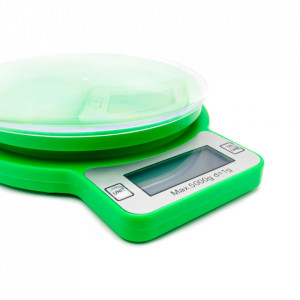 Cantar electronic pentru bucatarie E-Boda CEB 1011 - 5 Kg Verde