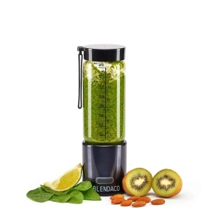 Blender portabil cu USB Blendaco, 0.45L, Negru