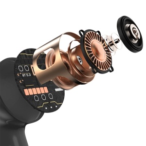 Casti True Wireless E-Boda Crystal Clear Music, Negru - Img 5