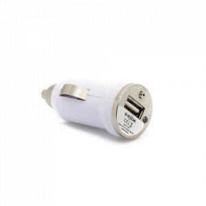 Incarcator auto USB 5V/1A CML 201 - alb