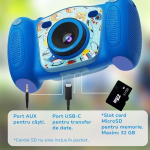 Camera Foto si Video pentru Copii CM10: Descopera lumea prin ochii unui copil! - Img 3