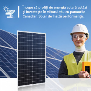 Panou Solar Fotovoltaic Monocristalin Canadian Solar 550W - Img 2