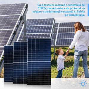 Panou Solar Fotovoltaic Monocristalin Canadian Solar 550W - Img 3
