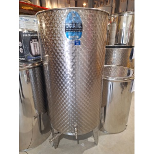 Cisterna inox vin fund inclinat 500L ARIA S - TOSCANA INOX