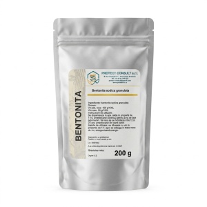 Bentonita naturala pentru limpezirea vinului, pachet de 200g