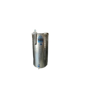 Cisterna inox de 200L cu capac flotant cu garnitura de silicon si robinet de inox, fabricata in Italia ARIA PE - TOSCANA INOX - Img 7