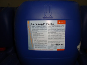 Lerasept Forte - acid peracetic 15%, bidon 30 kg
