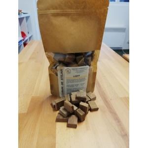 Cuburi premium de stejar frantuzesc prajite light, 250 g - Img 2