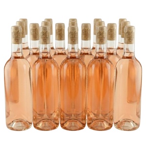 Pachet 30 sticle transparente vin 750 ml + 30 dopuri de pluta – set complet imbuteliere - Img 3