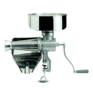 Storcător manual Reber 8502 N Nr. 5 pentru roșii, bulion și conserve, cu accesorii inox 18/10